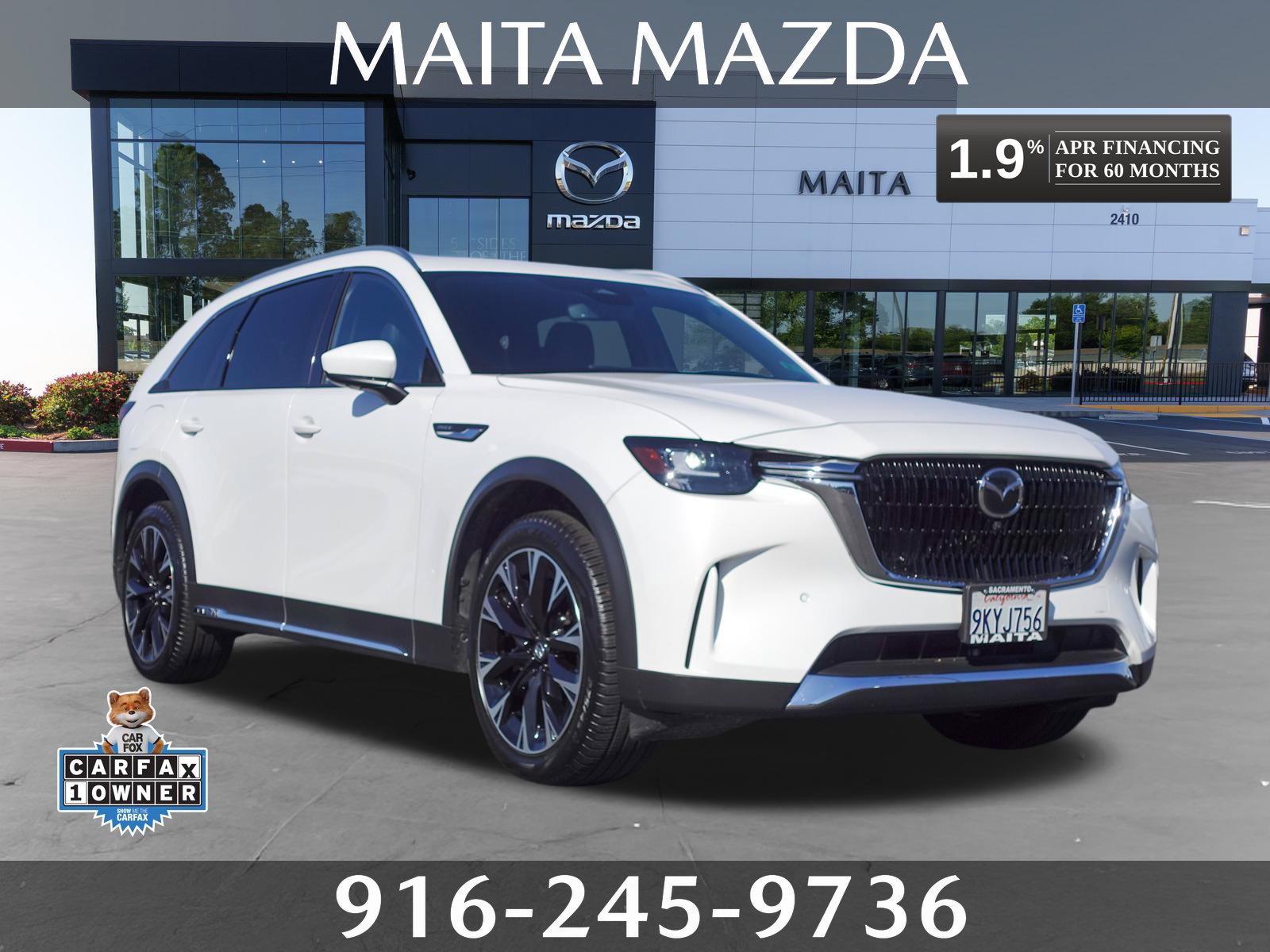 Certified 2024 MAZDA CX-90 Plug-In Hybrid w/ Premium Plus AWD/4WD 360° Tour