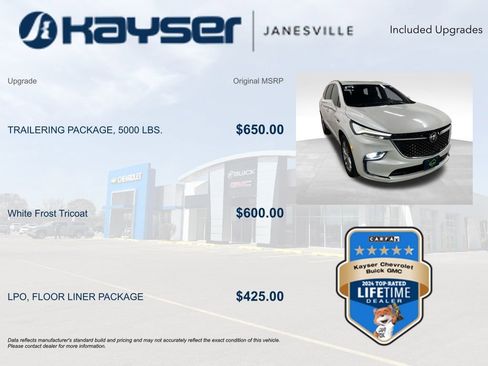 Certified 2023 Buick Enclave Avenir w/ Trailering Package, 5000 lbs. image 2