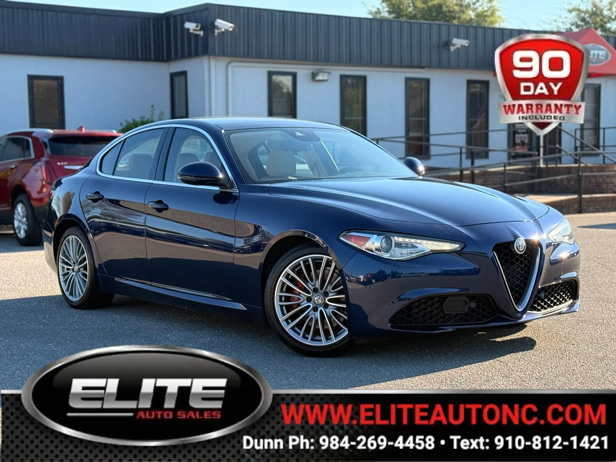 Used 2018 Alfa Romeo Giulia Ti w/ Quick Order Package 22Z Lusso RWD image 1
