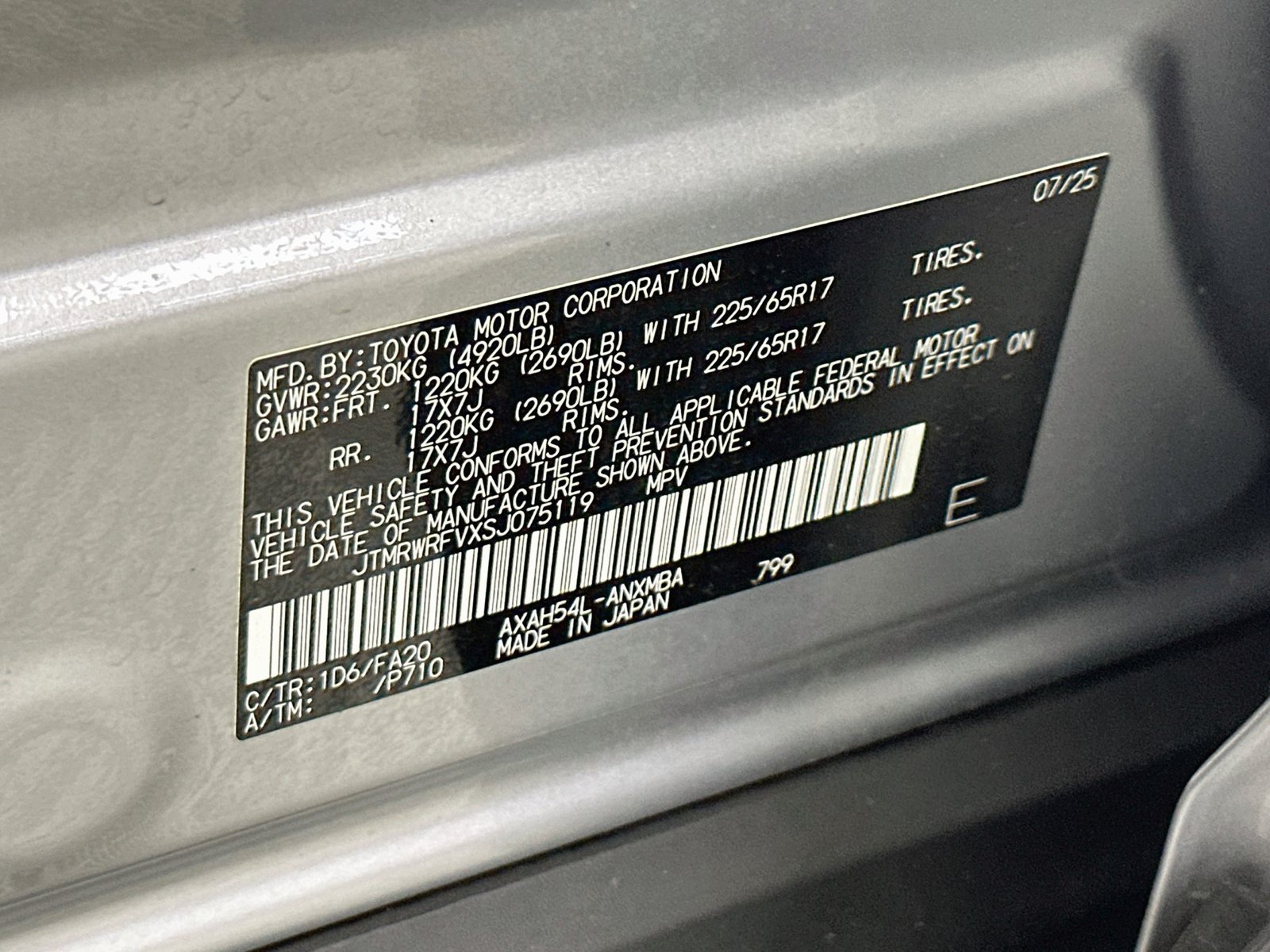 Certified 2025 Toyota RAV4 XLE AWD/4WD image 31