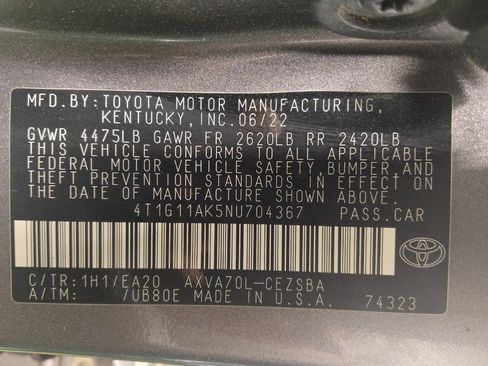 Used 2022 Toyota Camry SE image 33