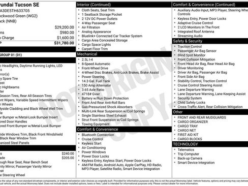 New 2026 Hyundai Tucson SE image 35