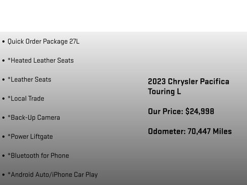 Used 2023 Chrysler Pacifica Touring-L image 6