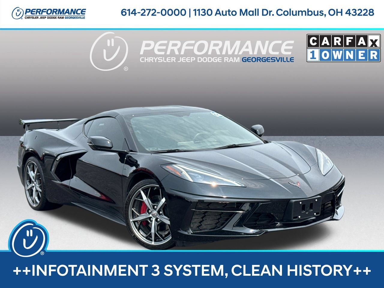 Used 2023 Chevrolet Corvette Stingray Coupe w/ Battery Protection Package RWD image 1