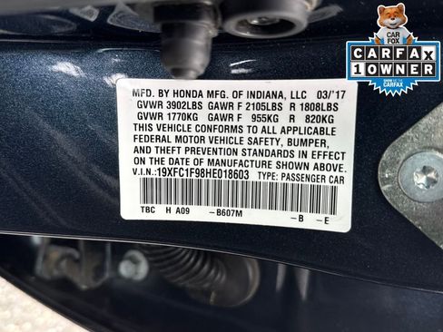 Used 2017 Honda Civic Touring image 31