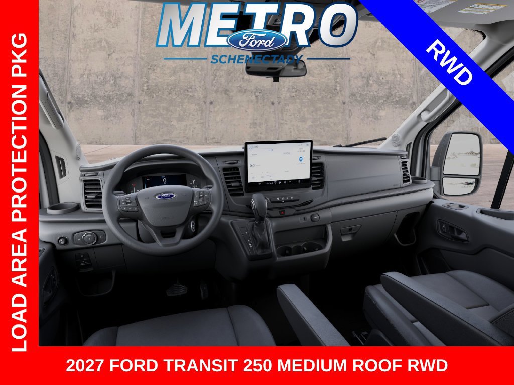 New 2027 Ford Transit 250 148 Medium Roof w/ Load Area Protection Package RWD image 9