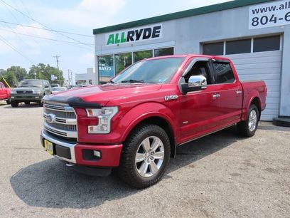 Used 2016 Ford F150 Platinum