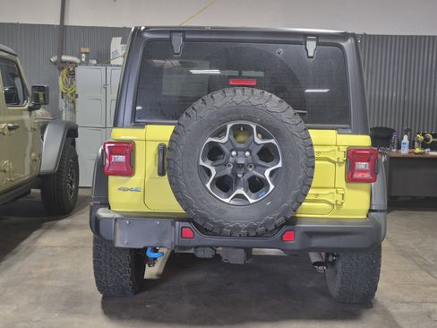 Used 2023 Jeep Wrangler Unlimited Rubicon 4xe w/ Steel Bumper Group image 8