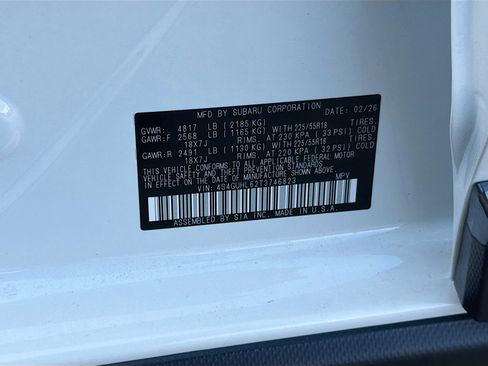 New 2026 Subaru Crosstrek 2.5i Limited image 36