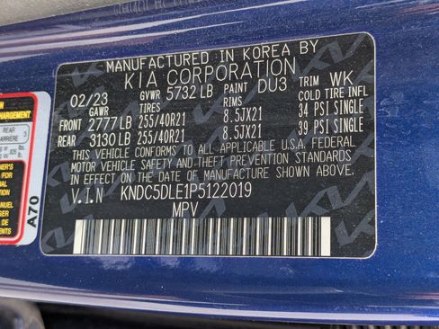 Certified 2023 Kia EV6 GT AWD/4WD image 31