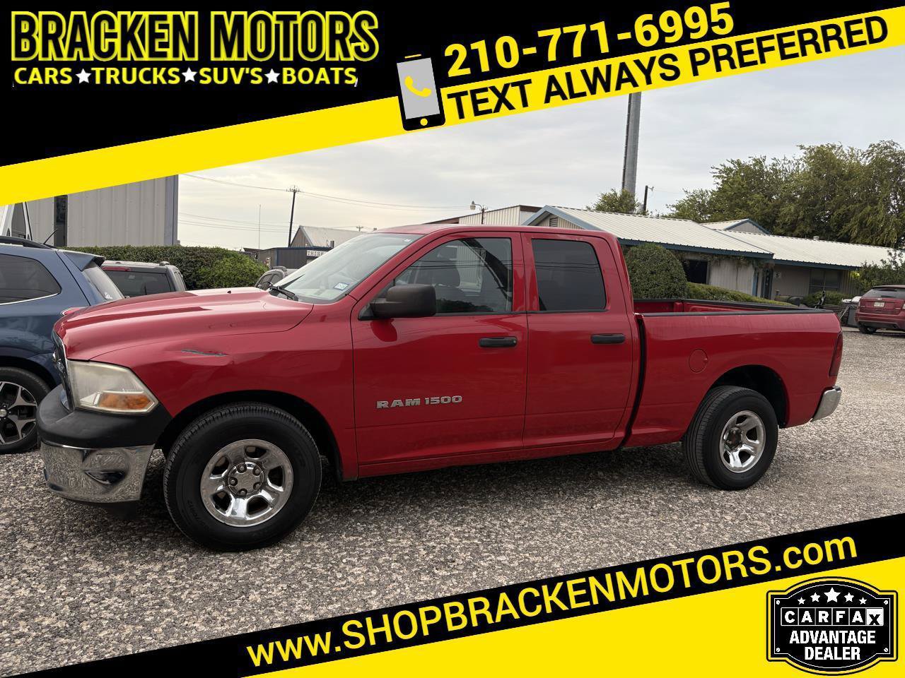Used 2011 RAM 1500 ST w/ ST Popular Equipment Group RWD image 1