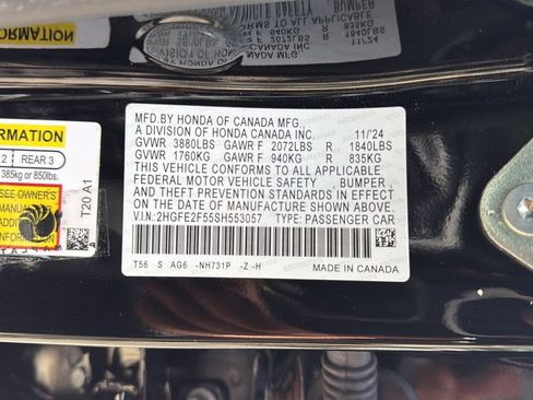Used 2025 Honda Civic Sport image 25