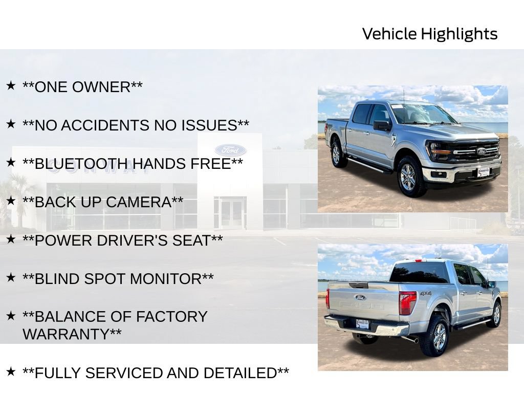 Used 2025 Ford F150 XLT w/ Equipment Group 301A Standard AWD/4WD image 6