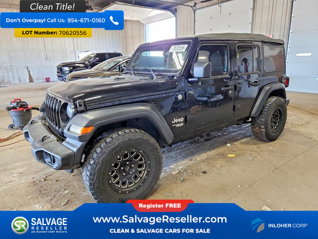 Used 2021 Jeep Wrangler Unlimited Sport AWD/4WD image 1