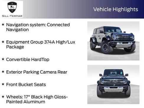 Certified 2024 Ford Bronco Raptor w/ Interior Carbon Fiber Pack 6 AWD/4WD image 4