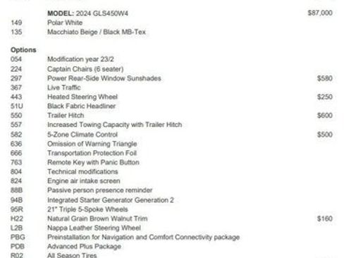 Certified 2024 Mercedes-Benz GLS 450 4MATIC image 4