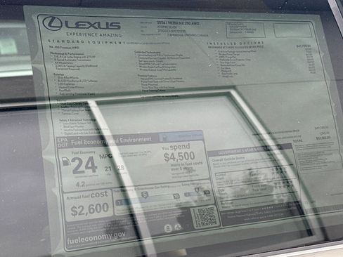 New 2026 Lexus NX 350 AWD w/ Premium Package image 29