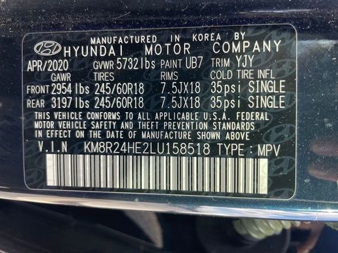 Used 2020 Hyundai Palisade SEL FWD image 33