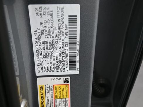 New 2026 Honda CR-V EX image 21