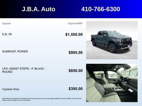 Used 2026 Chevrolet Silverado 1500 ZR2 AWD/4WD image 5