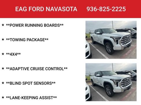 Used 2022 Toyota Tundra 1794 Edition AWD/4WD image 3