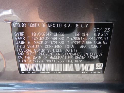Certified 2024 Honda HR-V EX-L image 26
