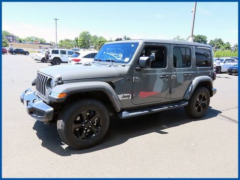 Used 2023 Jeep Wrangler Unlimited Sahara AWD/4WD image 1