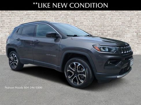 Used 2023 Jeep Compass Limited w/ Sun and Sound Group AWD/4WD image 1