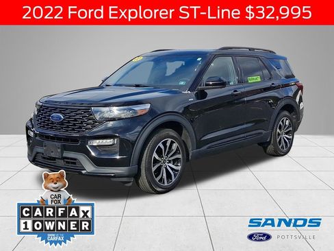 Used 2022 Ford Explorer ST-Line w/ Class IV Trailer Tow Package image 1