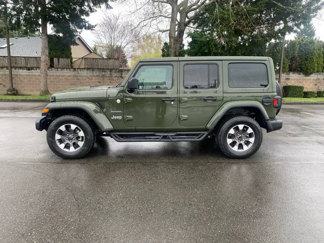 Used 2022 Jeep Wrangler Unlimited Sahara AWD/4WD image 2