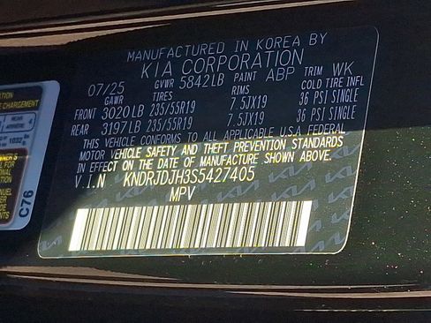 New 2025 Kia Sorento EX w/ EX Panoramic Sunroof Package image 18