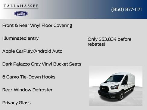 New 2026 Ford Transit 250 148 Medium Roof w/ Load Area Protection Package image 24