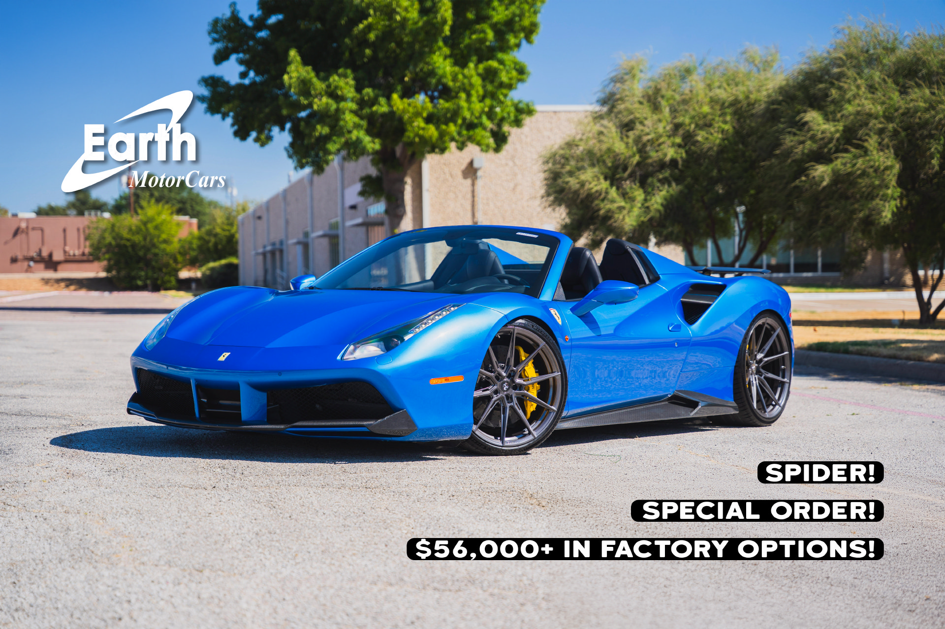 Used 2017 Ferrari 488 Spider RWD image 1