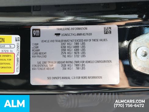 Used 2021 Chevrolet Tahoe High Country image 67