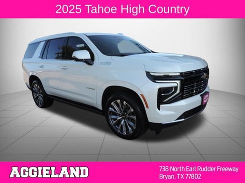 Used 2025 Chevrolet Tahoe High Country AWD/4WD image 1