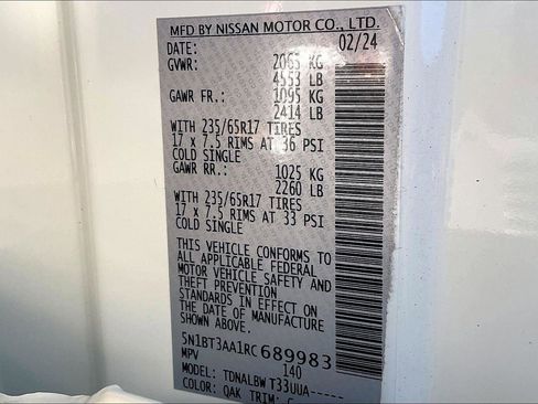 Certified 2024 Nissan Rogue S image 33