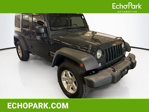 Used 2017 Jeep Wrangler Unlimited Sport w/ Quick Order Package 24S AWD/4WD image 1