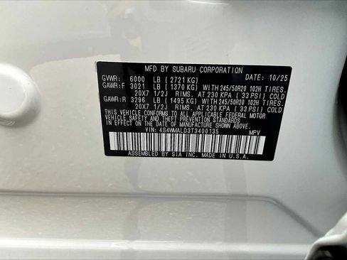 New 2026 Subaru Ascent Bronze Edition image 18