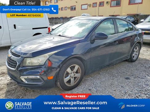 Used 2015 Chevrolet Cruze LT image 1