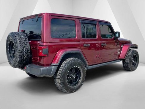 Used 2021 Jeep Wrangler Unlimited Sahara w/ LED Lighting Group AWD/4WD image 9