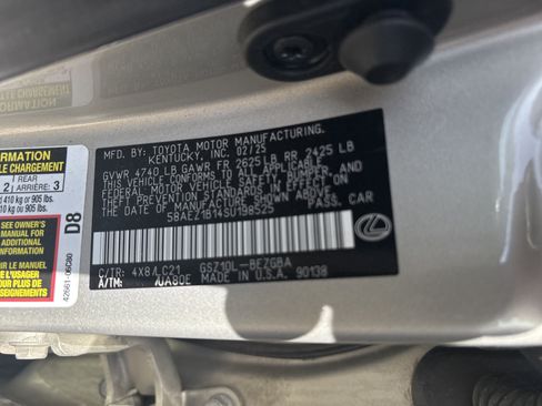 Used 2025 Lexus ES 350 w/ Accessory Package (Z2) FWD image 34