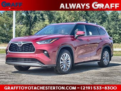 New 2025 Toyota Highlander Platinum