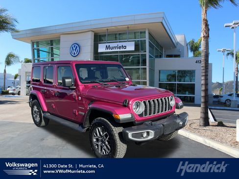 Used 2024 Jeep Wrangler Sahara w/ Safety Group image 1