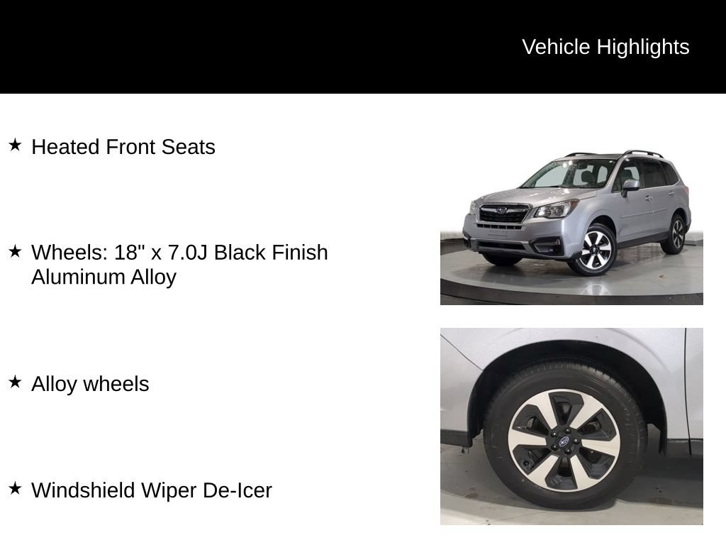 Used 2018 Subaru Forester 2.5i Premium w/ All-Weather Package AWD/4WD image 19