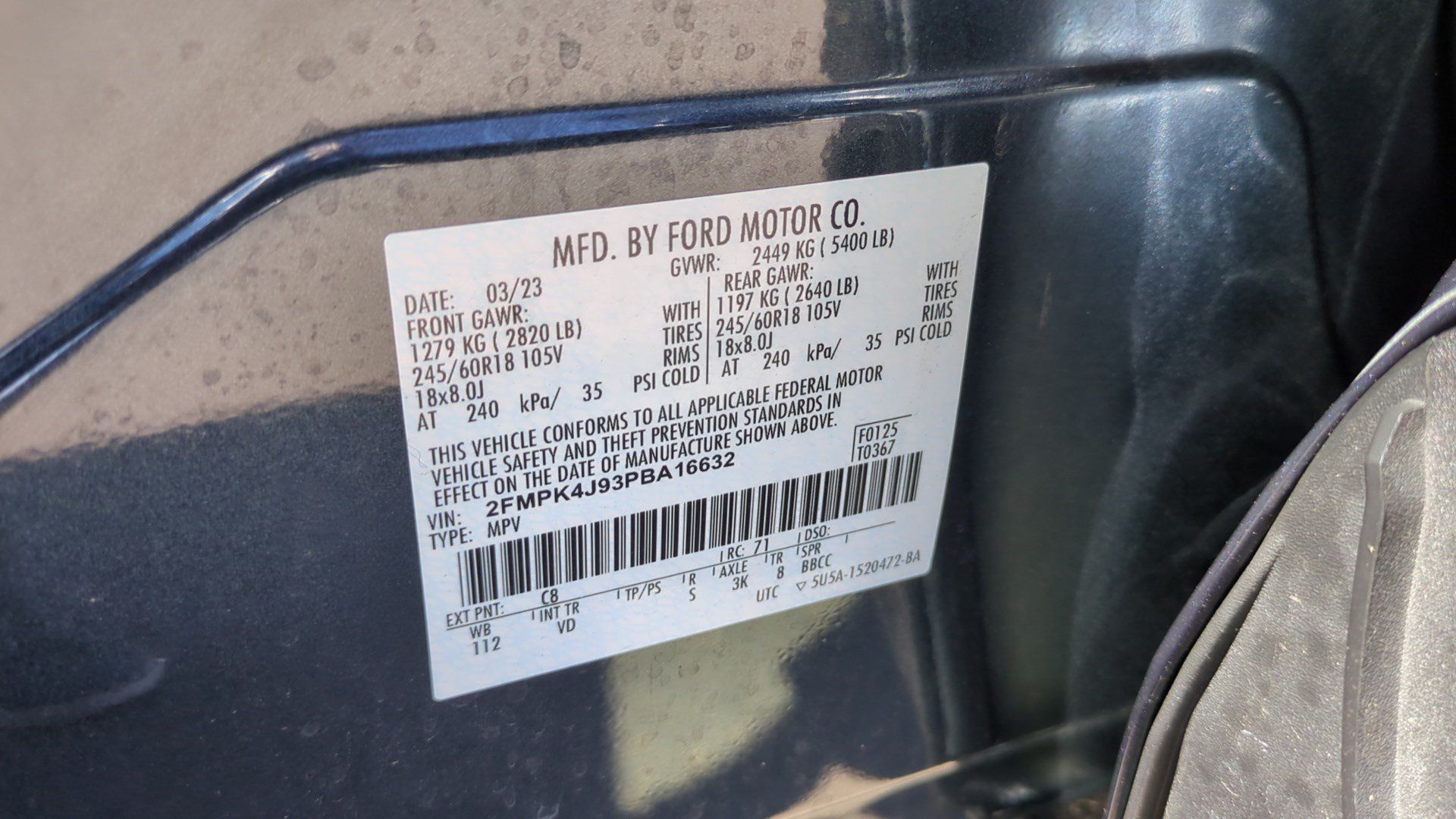 Used 2023 Ford Edge SEL w/ Convenience Package AWD/4WD image 25