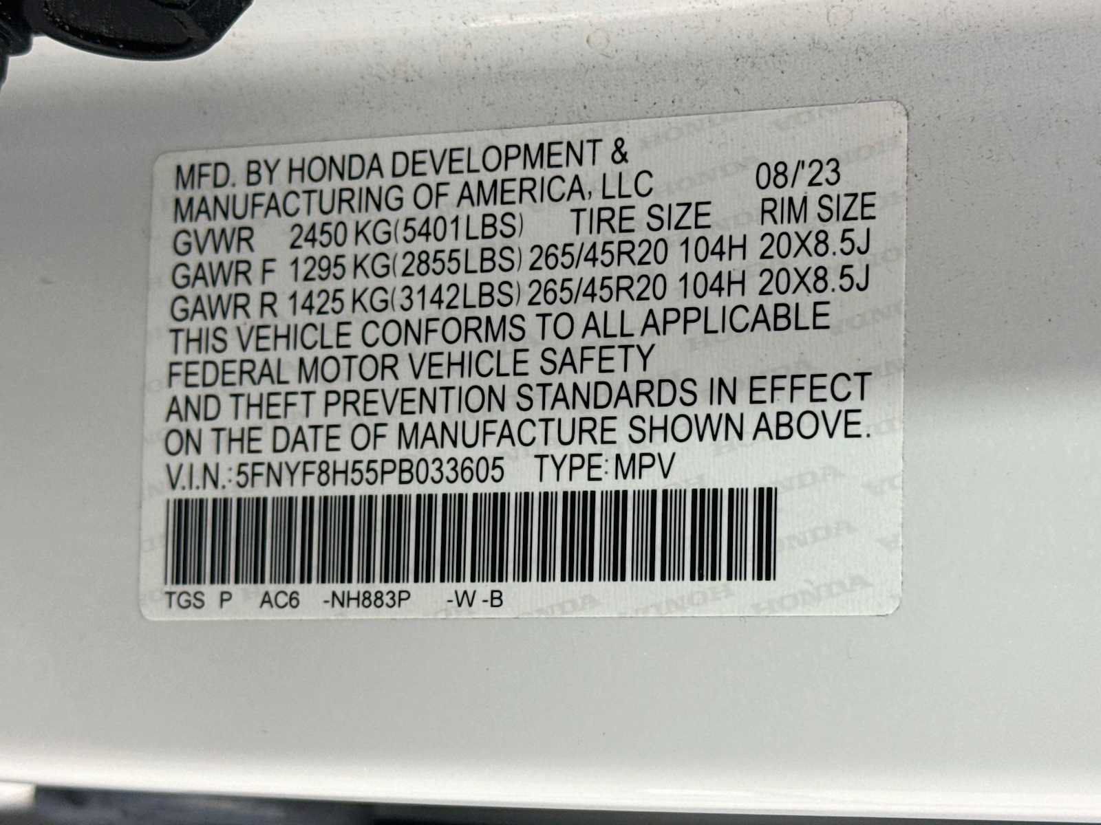 Used 2023 Honda Passport EX-L image 30