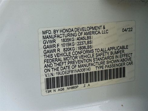 Used 2022 Acura ILX w/Premium/A-SPEC Package image 37