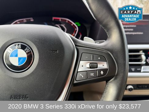 Used 2020 BMW 330i xDrive Sedan w/ Premium Package AWD/4WD image 19