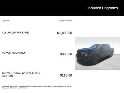 New 2026 Ford Maverick XLT w/ XLT Luxury Package FWD image 8