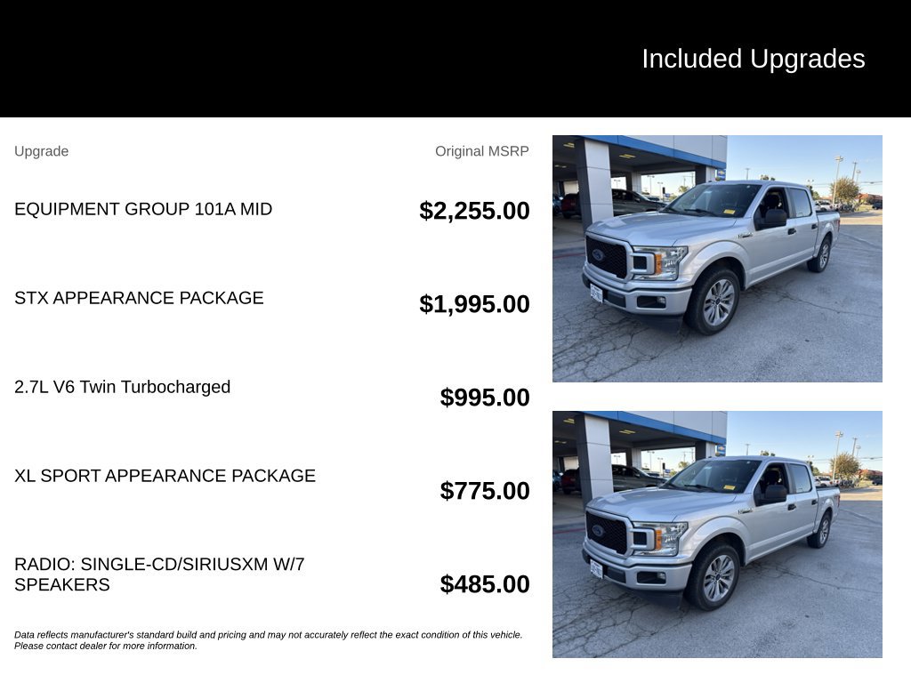Used 2018 Ford F150 XL w/ Equipment Group 101A Mid RWD image 5